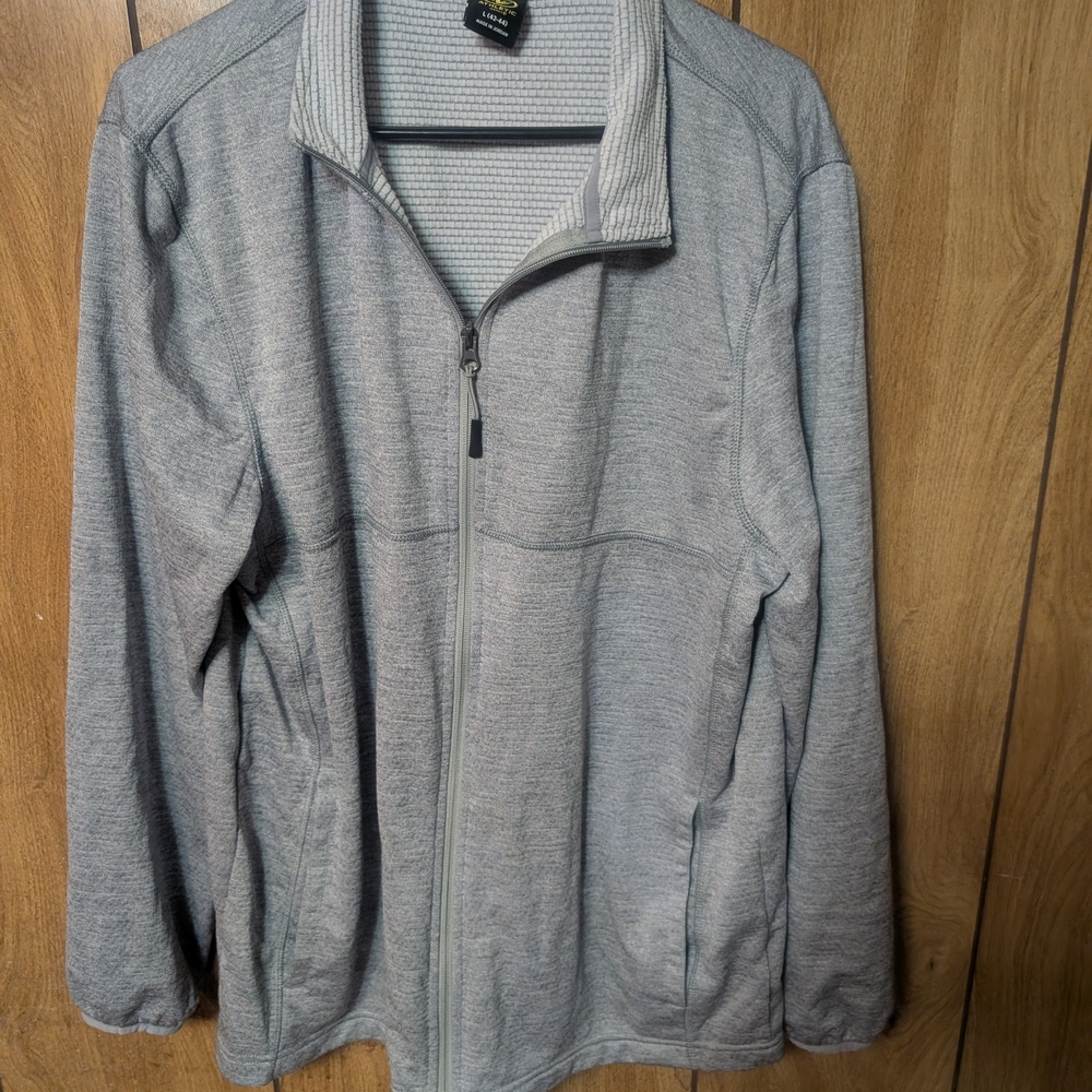 Athletic Works Men's Heather Gray Lightweight Jacket